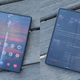 Galaxy Z Fold 2 screen protector bubbling.